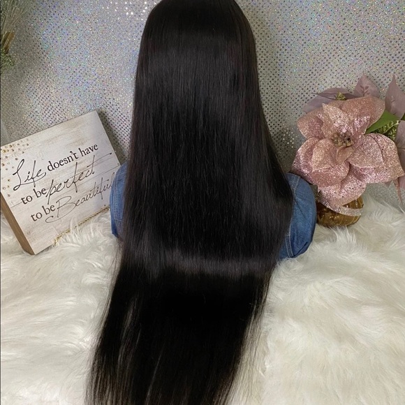 🌹 New 26” Beautiful Natalia 4X5 Closure💯 Brazilian Human Hair Customized Wig🌹 - Picture 7 of 11